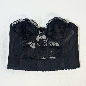 Vintage Victorias secret lace bustier corset top
